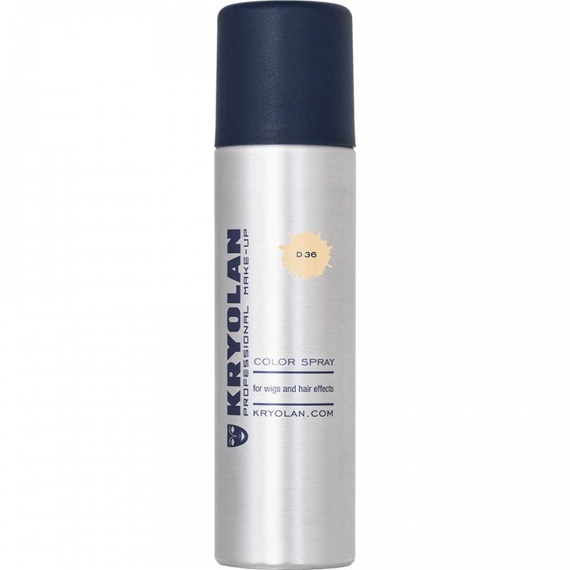 Kryolan Professional - Spray colorat D36 - Opaque Blond