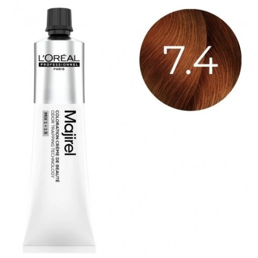 L'oreal professionel - majirel vopsea de par 60ml - 7,4 - New