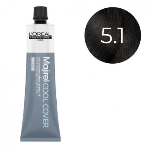 L'oreal professionel - vopsea de par - majirel cool cover - 5,1cc - 60ml
